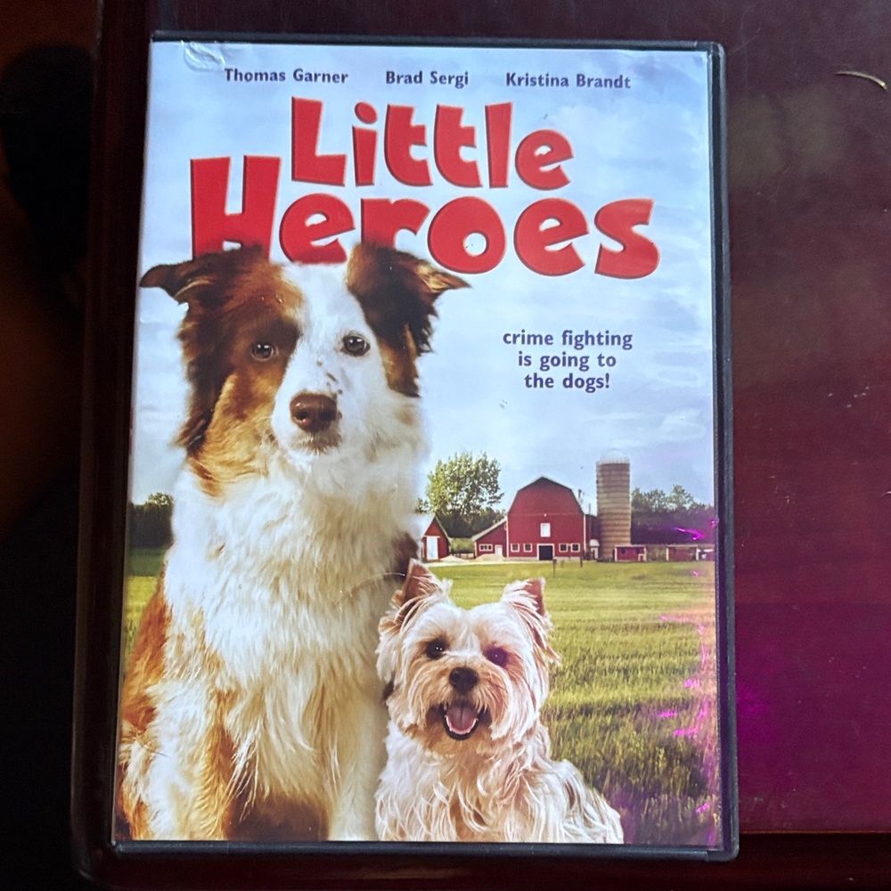 Little Heroes DVD - Source Unknown - Red and White Cover